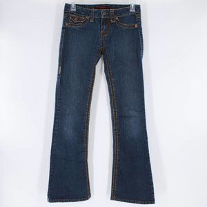 Domaine Brand Jeans Dark Wash Double Stitched